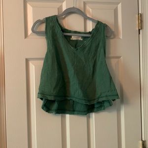 Urban Outfitters tank top green and flowy
